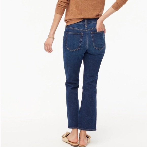J. Crew Mid-Rise Flare Crop Jeans - Picture 2 of 10